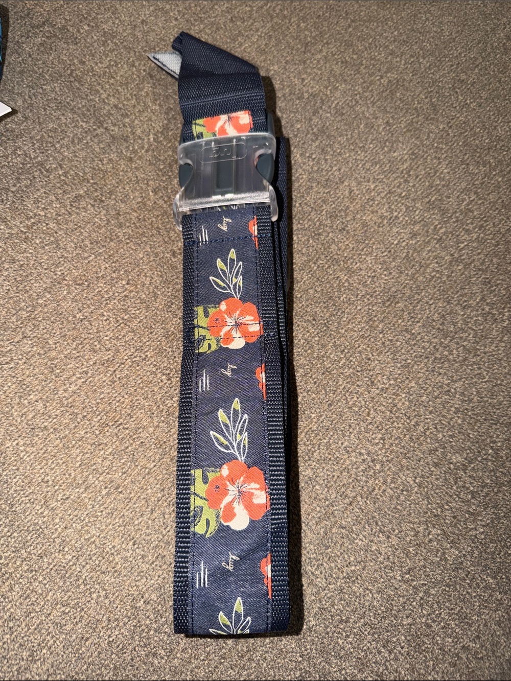 Lug - luggage strap - aloha navy